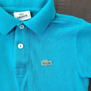 Lacoste Kids Turquoise Polo Shirt